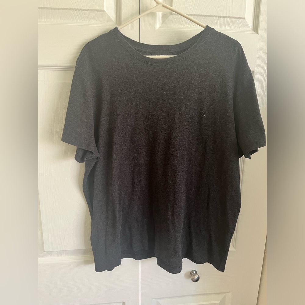 Premium Dark Gray Express T-Shirt. Size Large. Breathable and stylish fit.